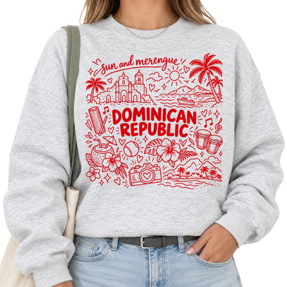 Dominican Republic Illustration T-Shirt