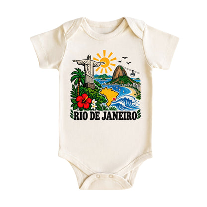 Rio de Janeiro Brazil Baby Bodysuit