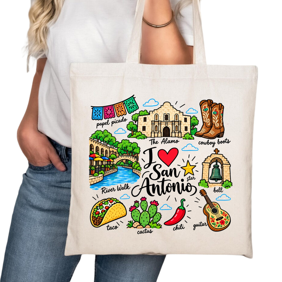 San Antonio Tote Bag