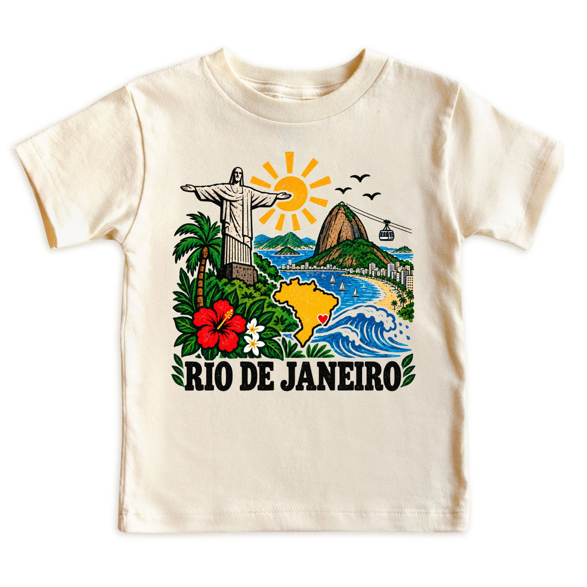 Rio de Janeiro Brazil Baby Bodysuit