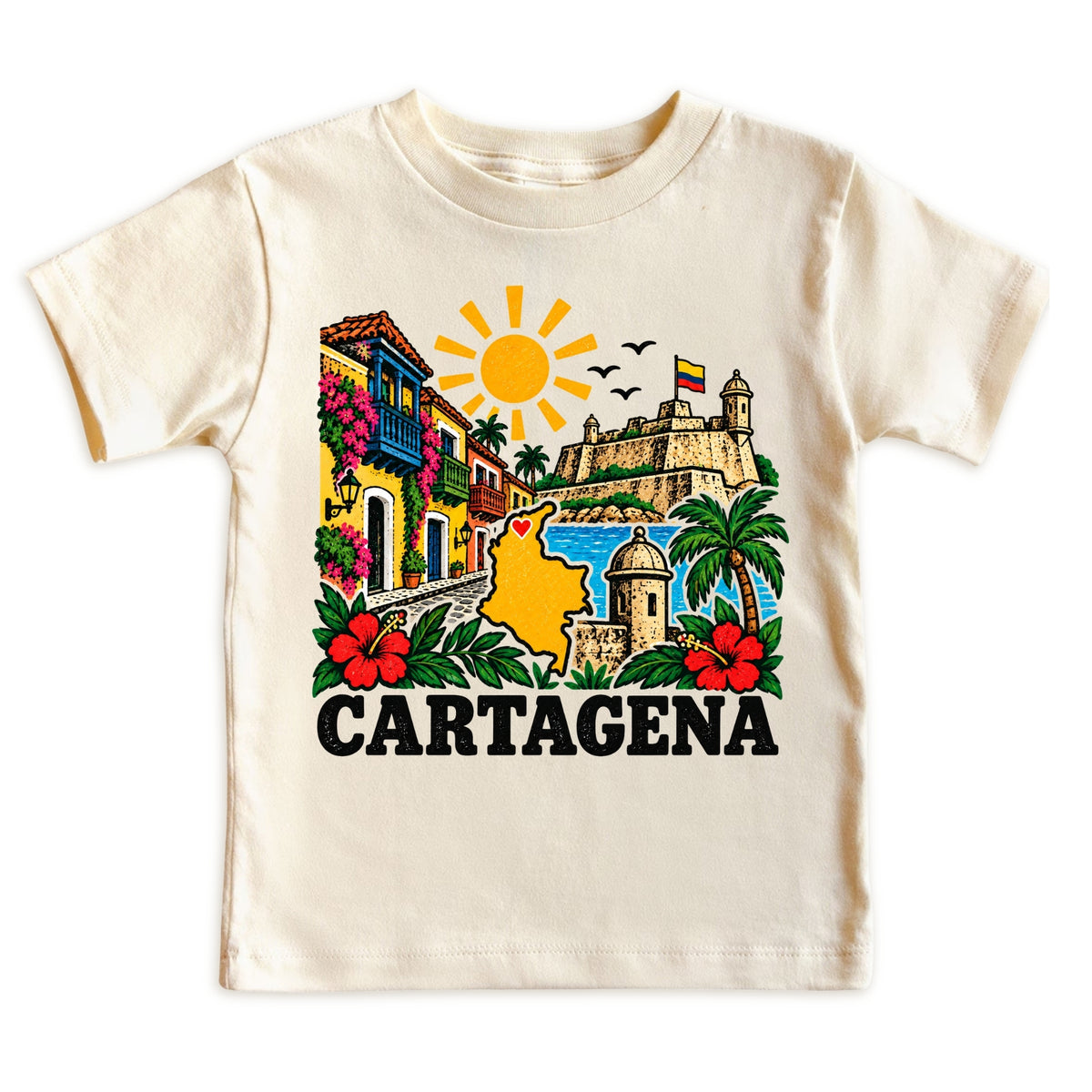 Cartagena Colombia Baby Bodysuit