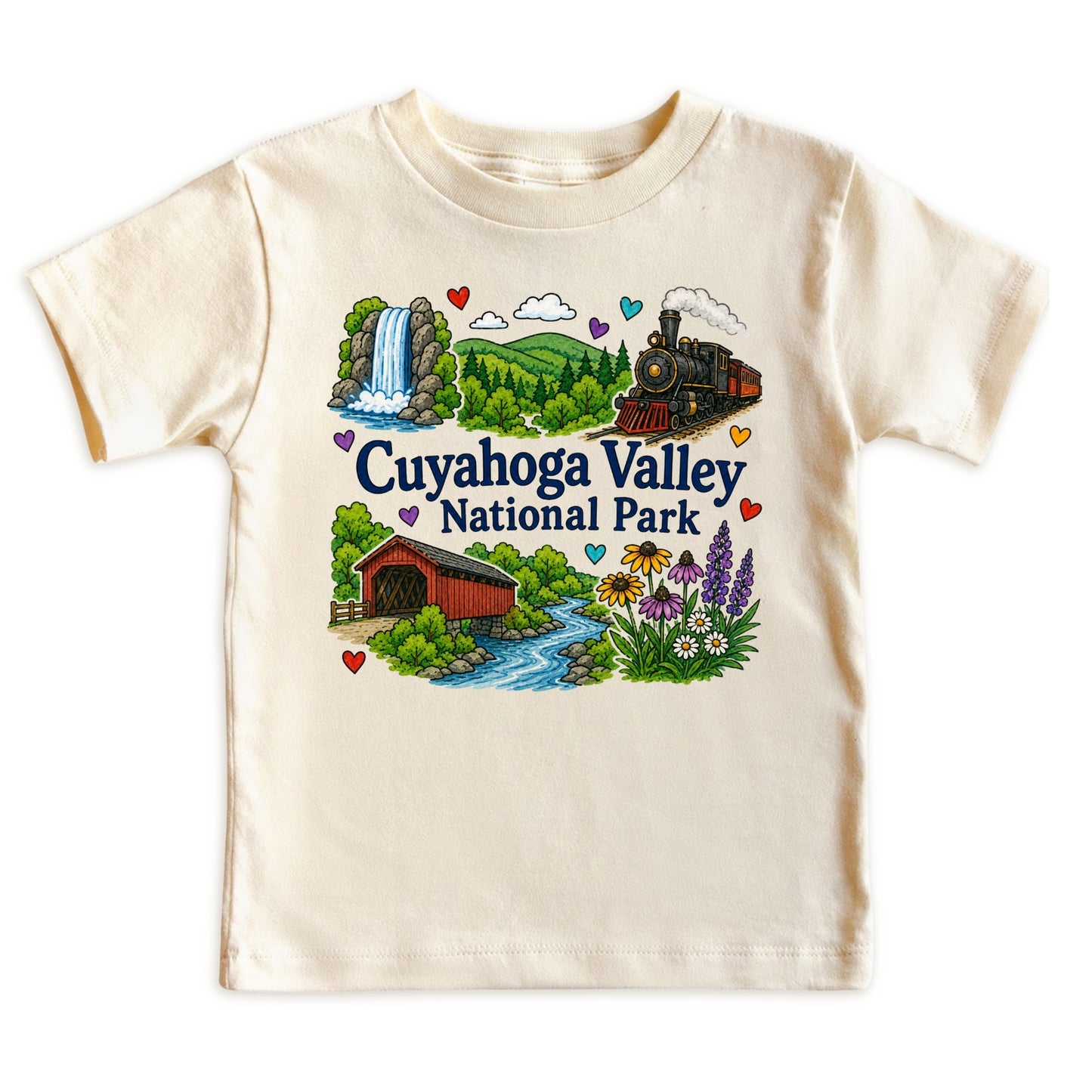 Cuyahoga Valley National Park Kids T-Shirt