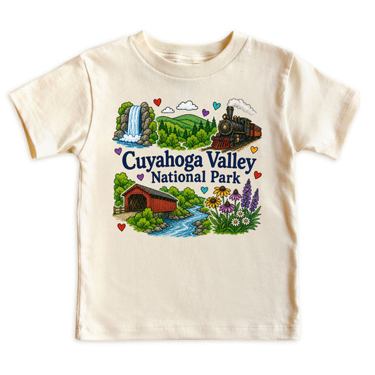 Cuyahoga Valley National Park Kids T-Shirt