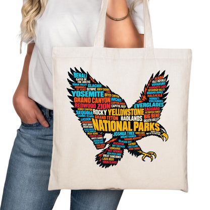 National Parks Eagle Tote Bag
