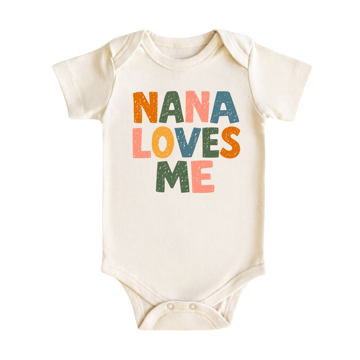 Nana Loves Me Baby Bodysuit
