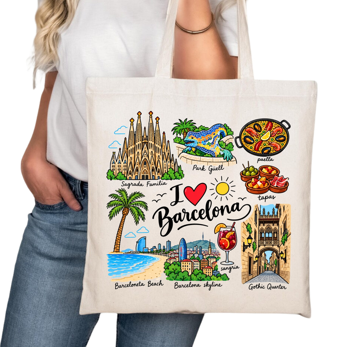 Barcelona Tote Bag