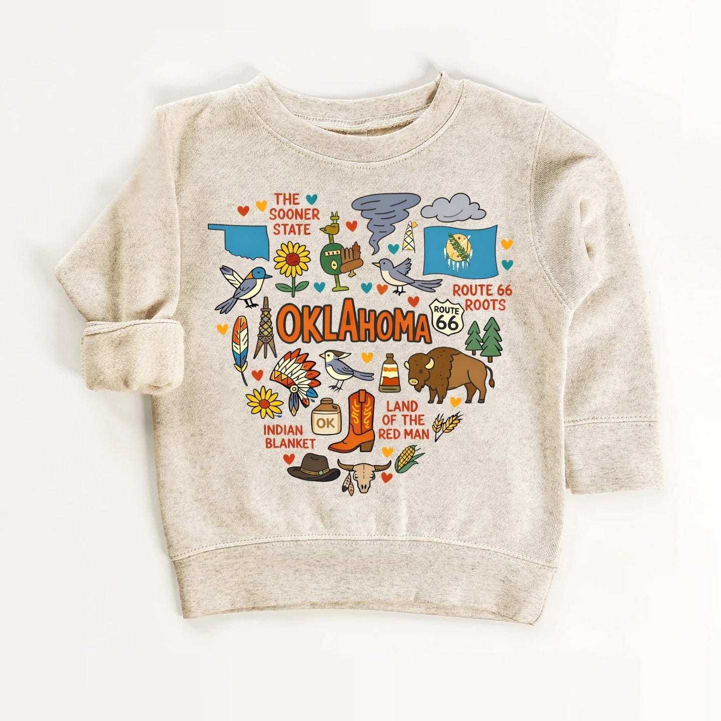 Oklahoma Kids T-Shirt – Sooner State Icons