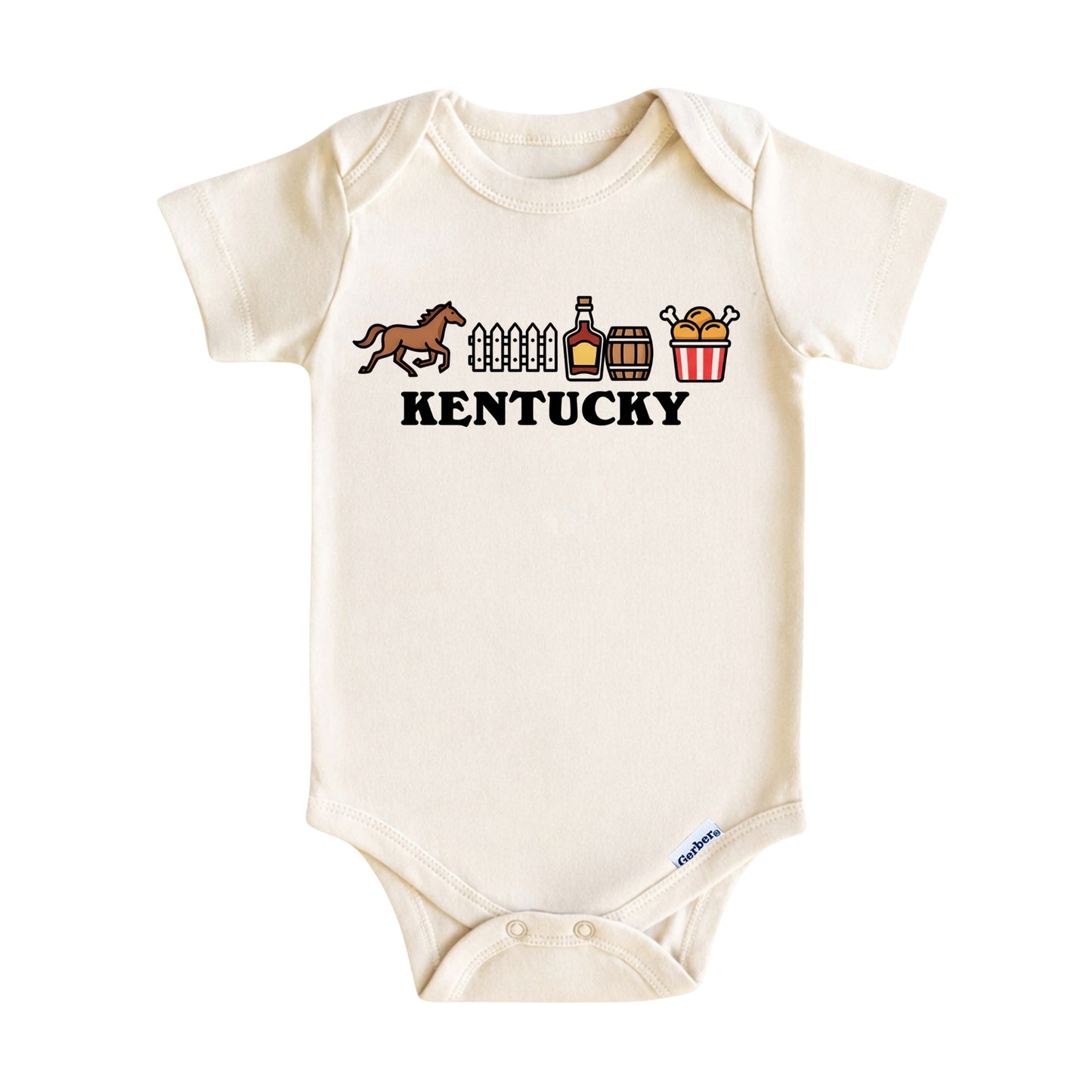 Kentucky Baby Onesie ®, Bluegrass State Baby Bodysuit for Boys Girls
