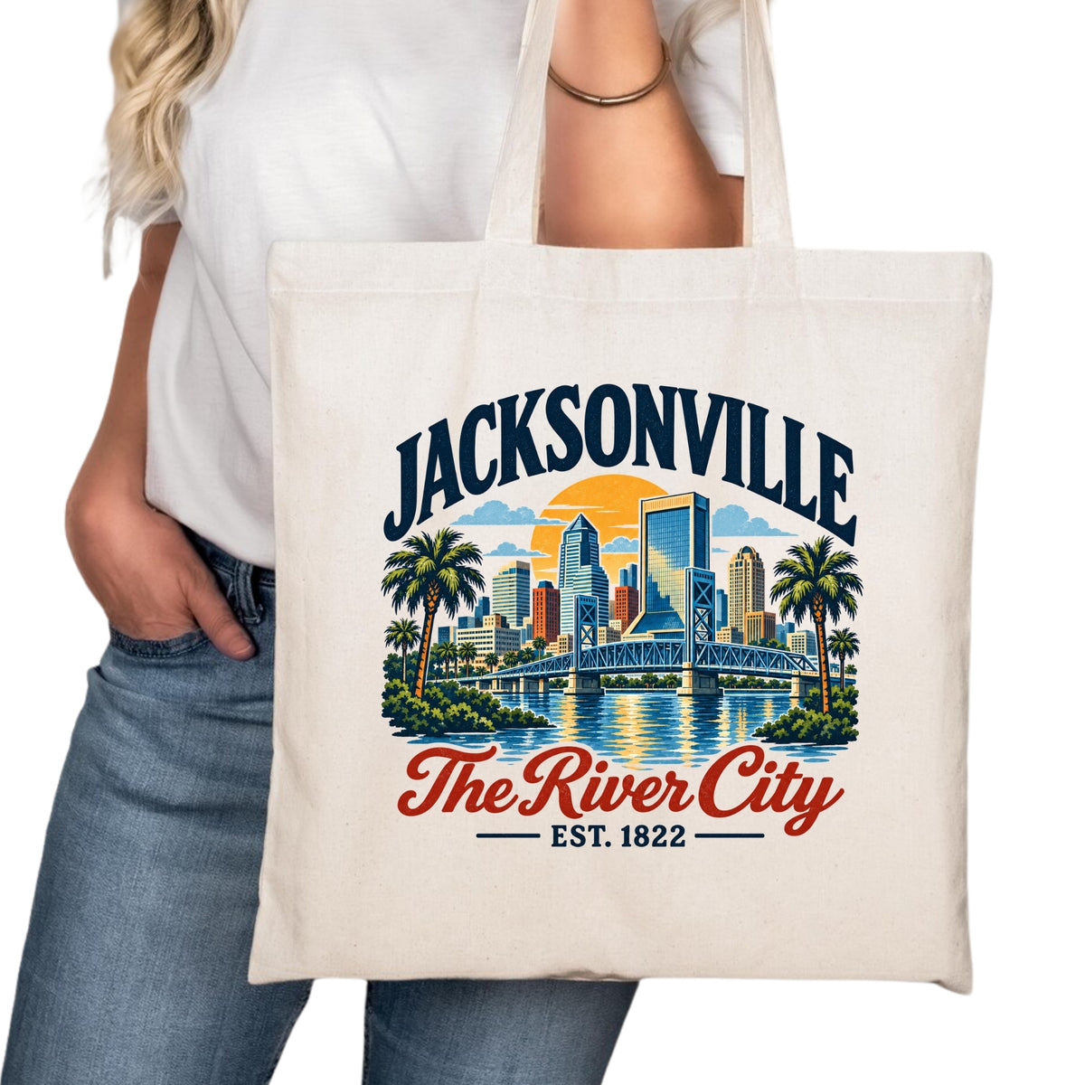 Jacksonville Tote Bag