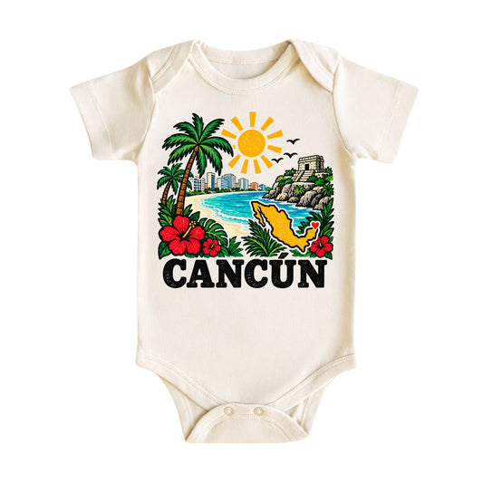 Cancun Mexico Baby Bodysuit