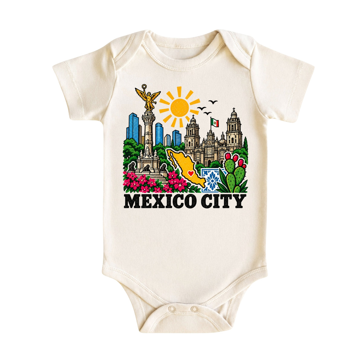 Mexico City Baby Bodysuit