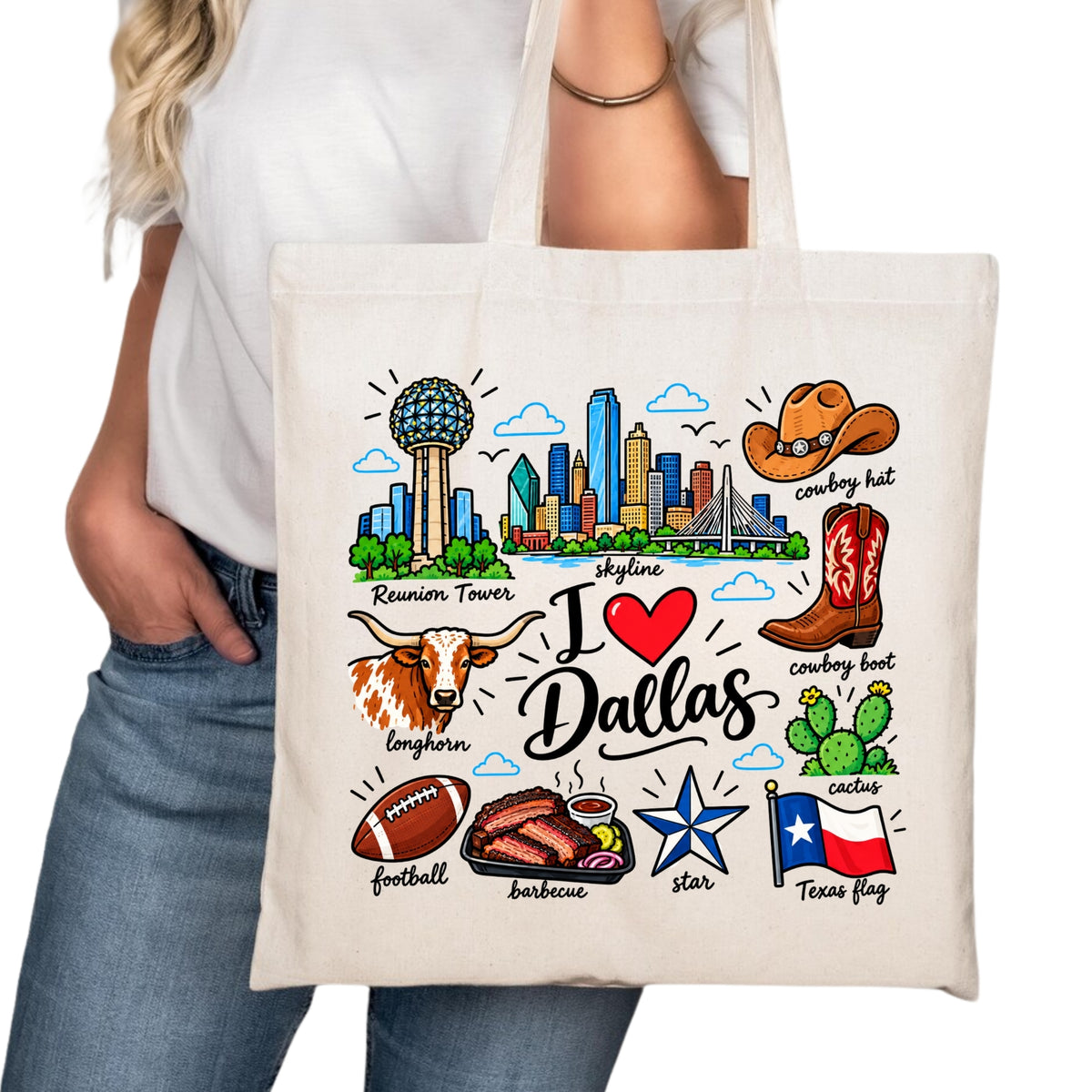 Dallas Tote Bag
