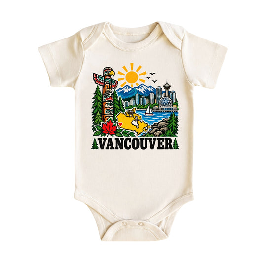 Vancouver Canada Baby Bodysuit