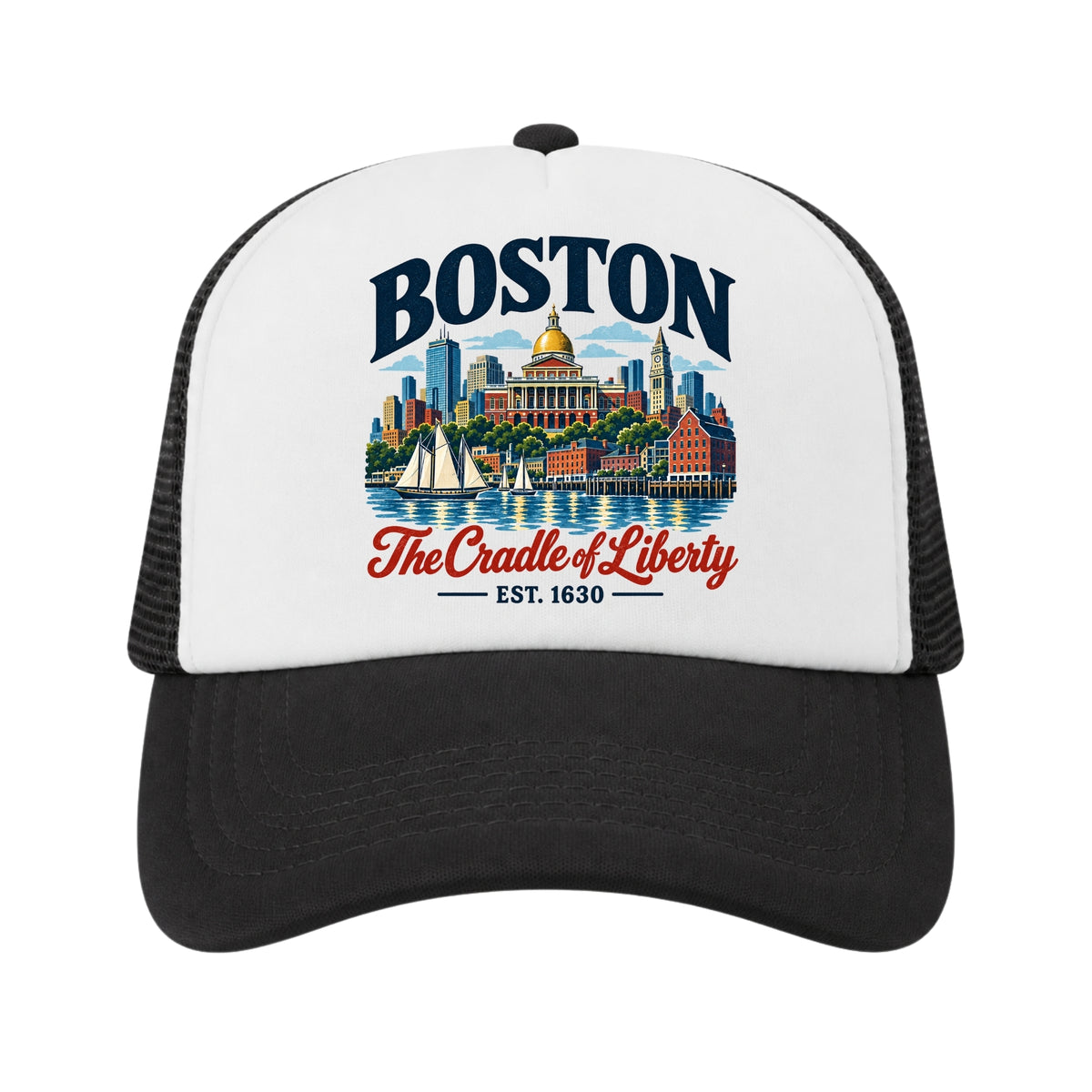Boston Kids Trucker Hat