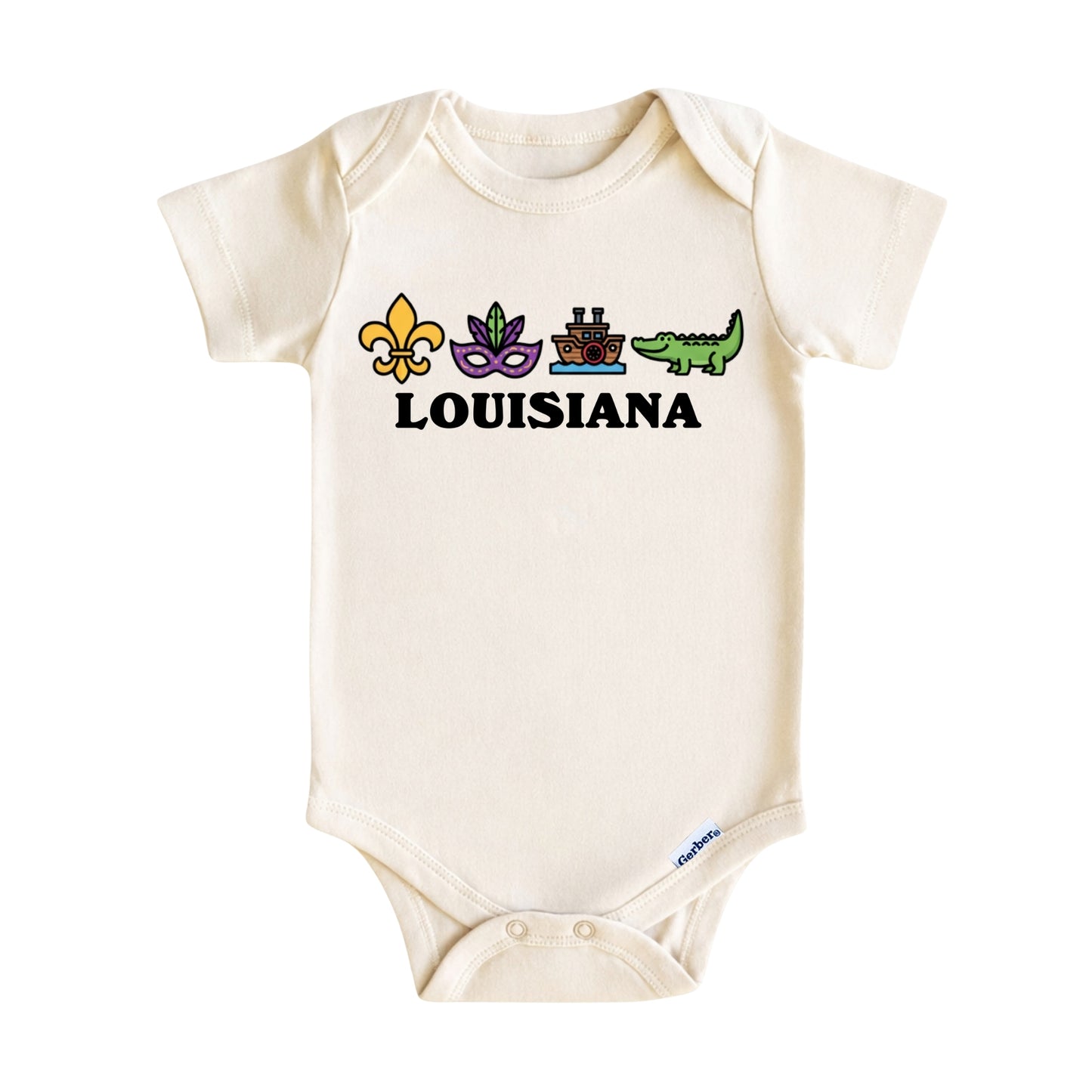 Louisiana Baby Onesie ®, Pelican State Baby Bodysuit for Boys Girls