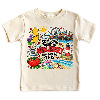 New Jersey Tee for Boys Girls