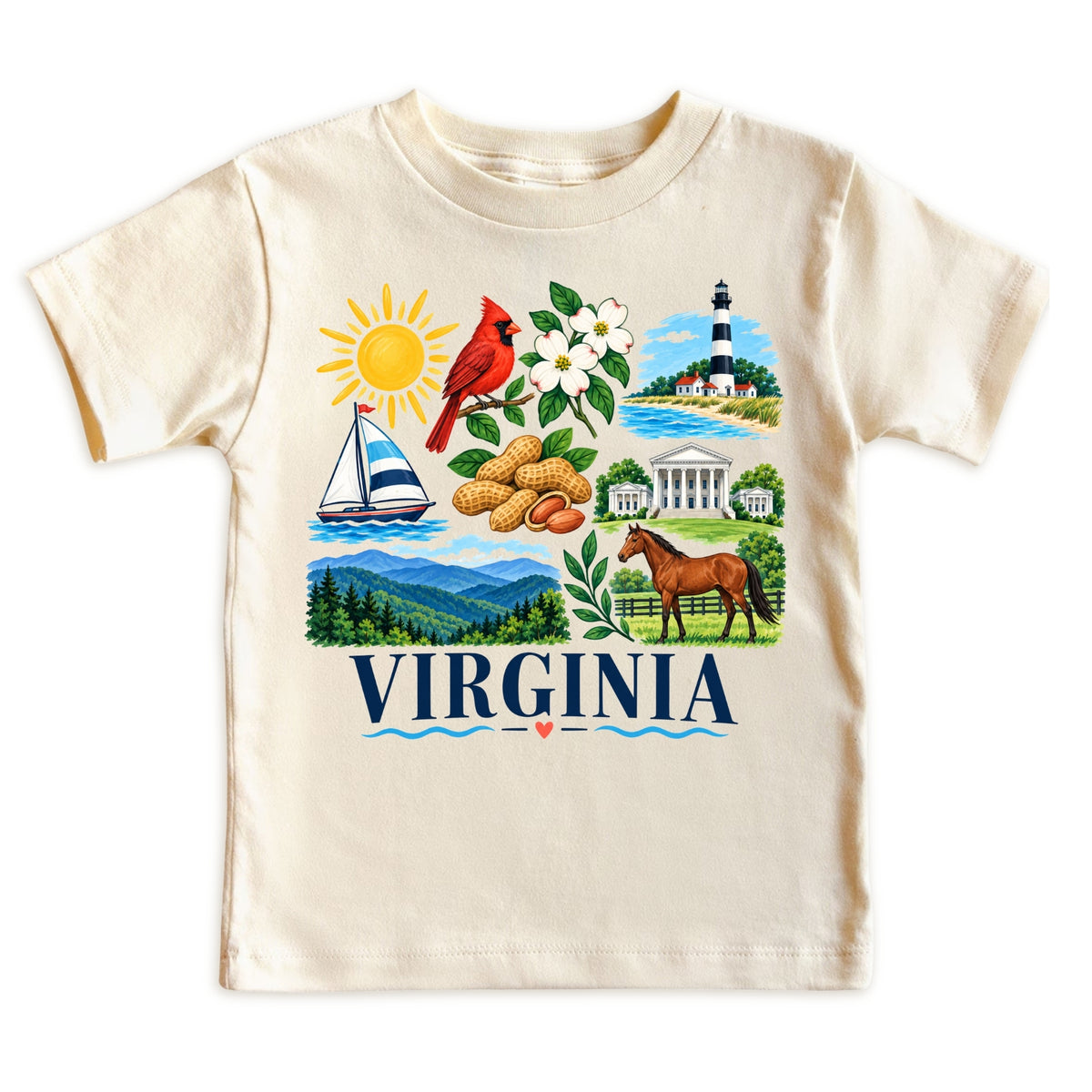 Virginia Baby Bodysuit