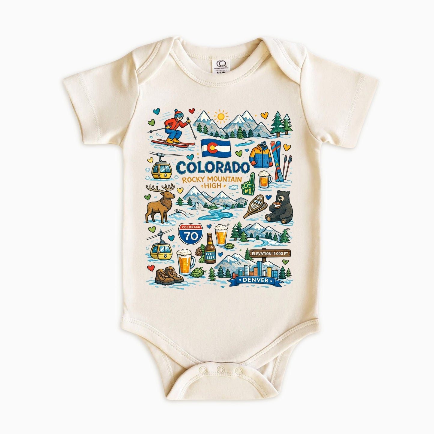 Colorado Kids Sweatshirt – Rocky Mountain State Icons