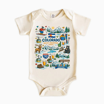 Colorado Kids Sweatshirt – Rocky Mountain State Icons