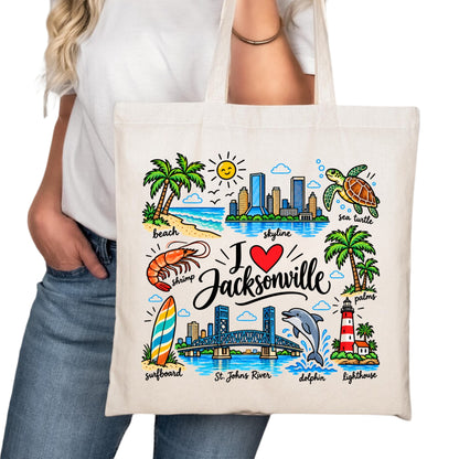 Jacksonville Tote Bag