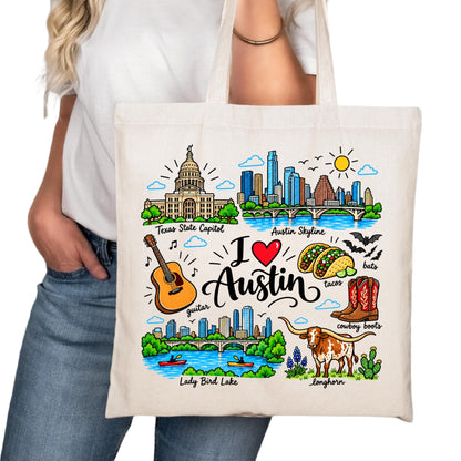 Austin Tote Bag