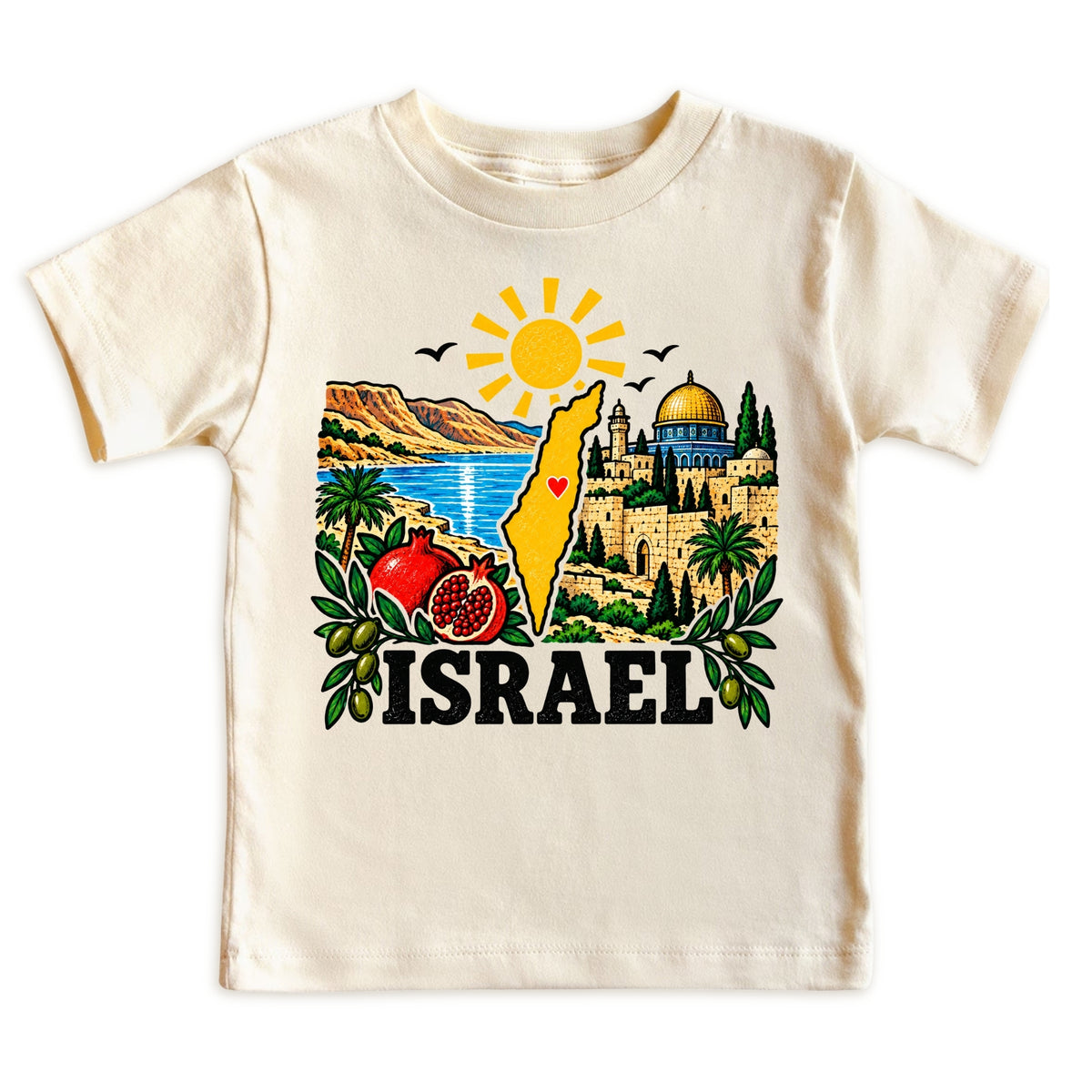 Israel Baby Bodysuit