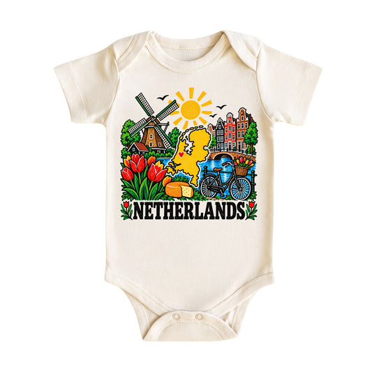 Netherlands Baby Bodysuit