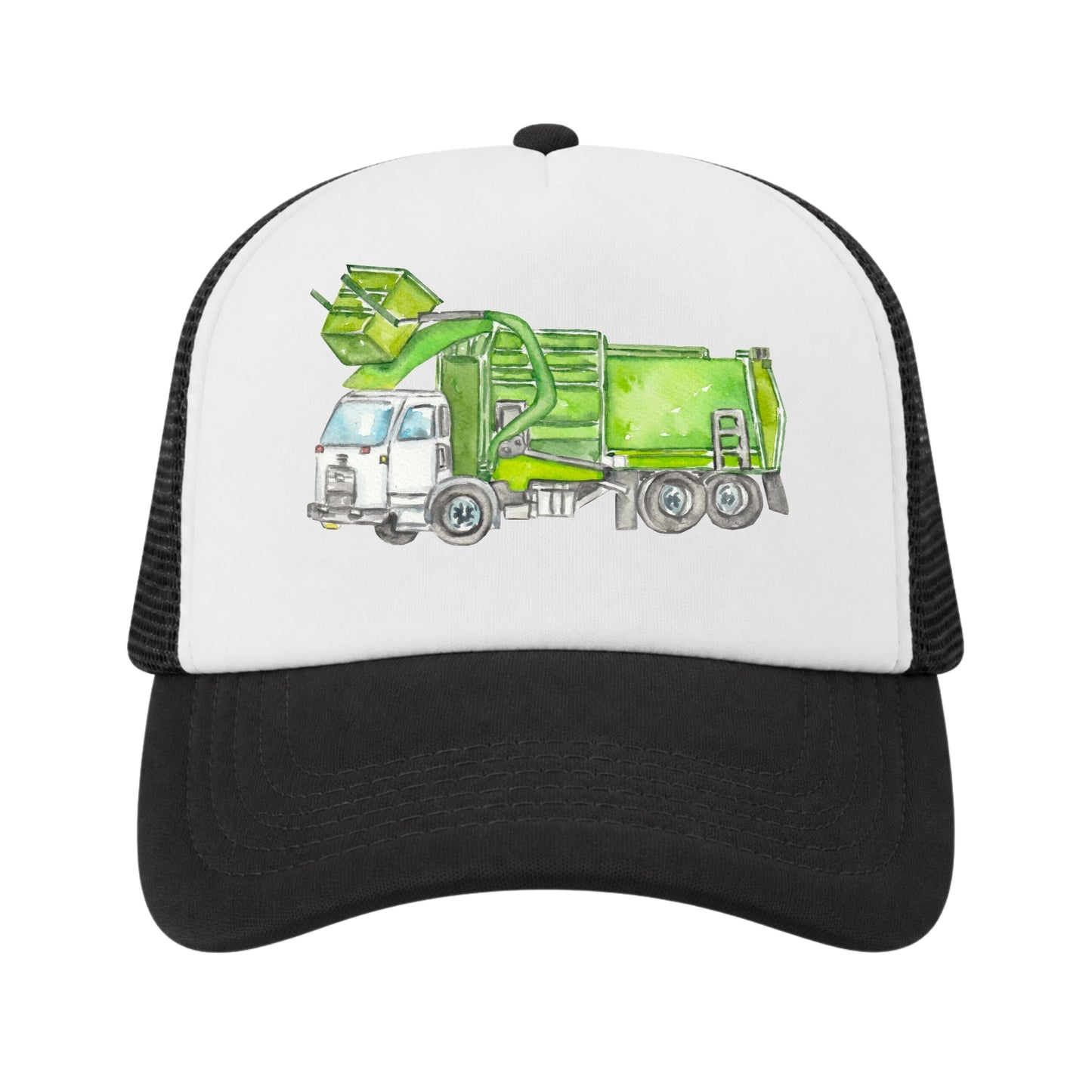 Garbage Truck Trucker Hat for Kids