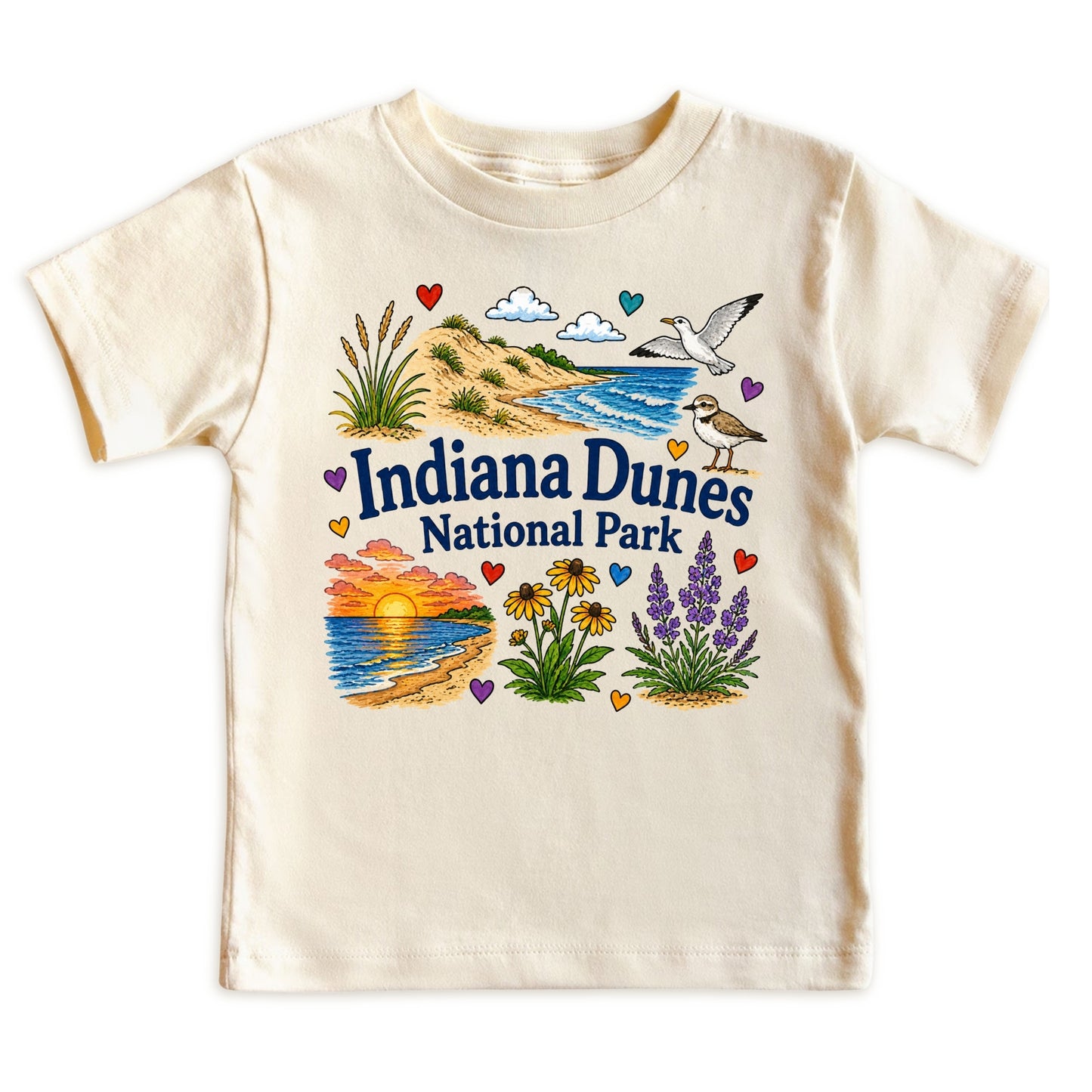Indiana Dunes National Park Kids T-Shirt