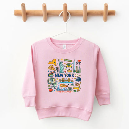 New York Kids Sweatshirt – Big Apple Icons