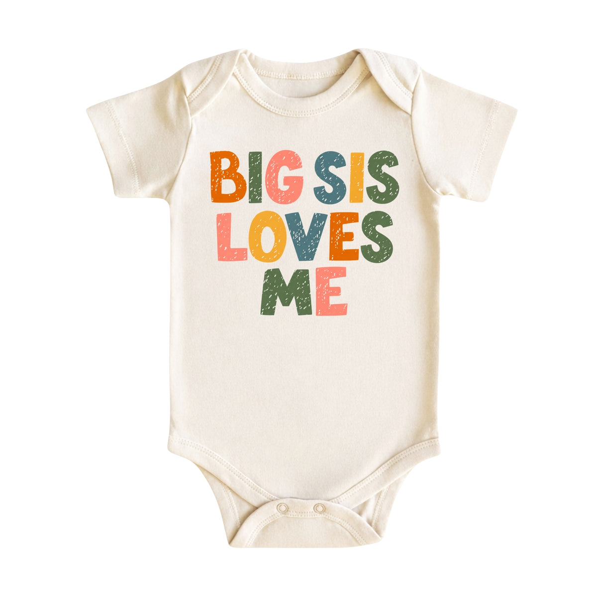 Big Sis Loves Me Baby Bodysuit