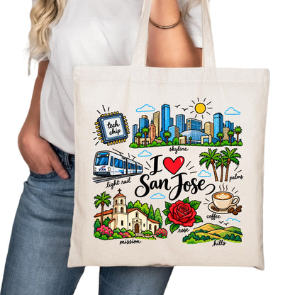 San Jose Tote Bag