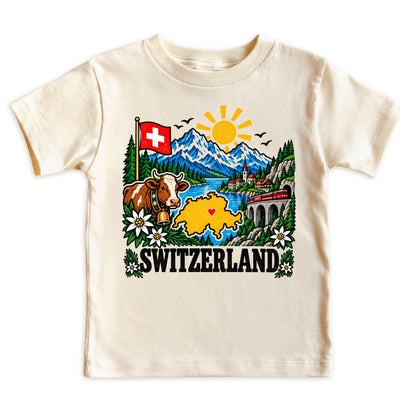 Switzerland Kids T-Shirt