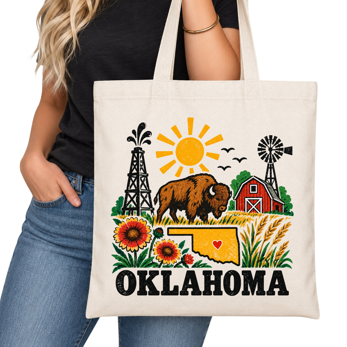 Oklahoma Tote Bag