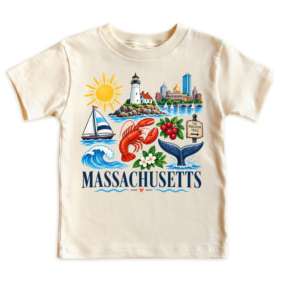 Massachusetts Baby Bodysuit