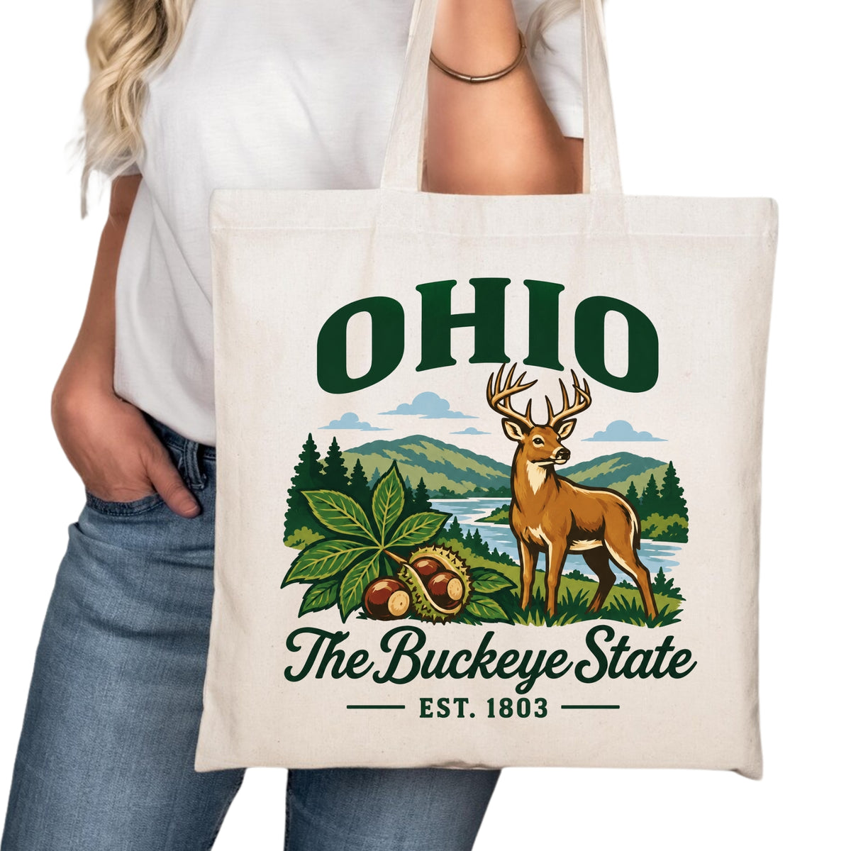 Ohio Tote Bag