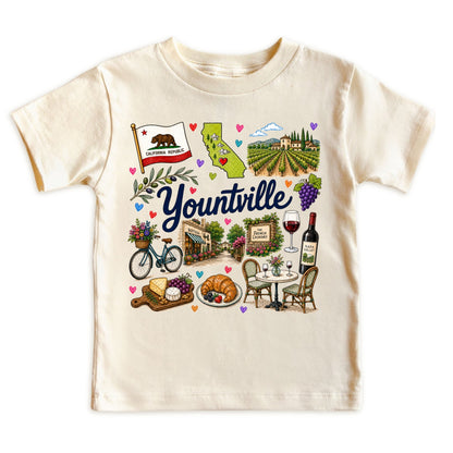 Yountville California Baby Bodysuit for Boys Girls
