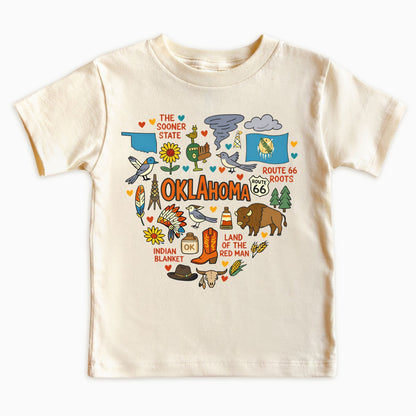 Oklahoma Kids T-Shirt – Sooner State Icons