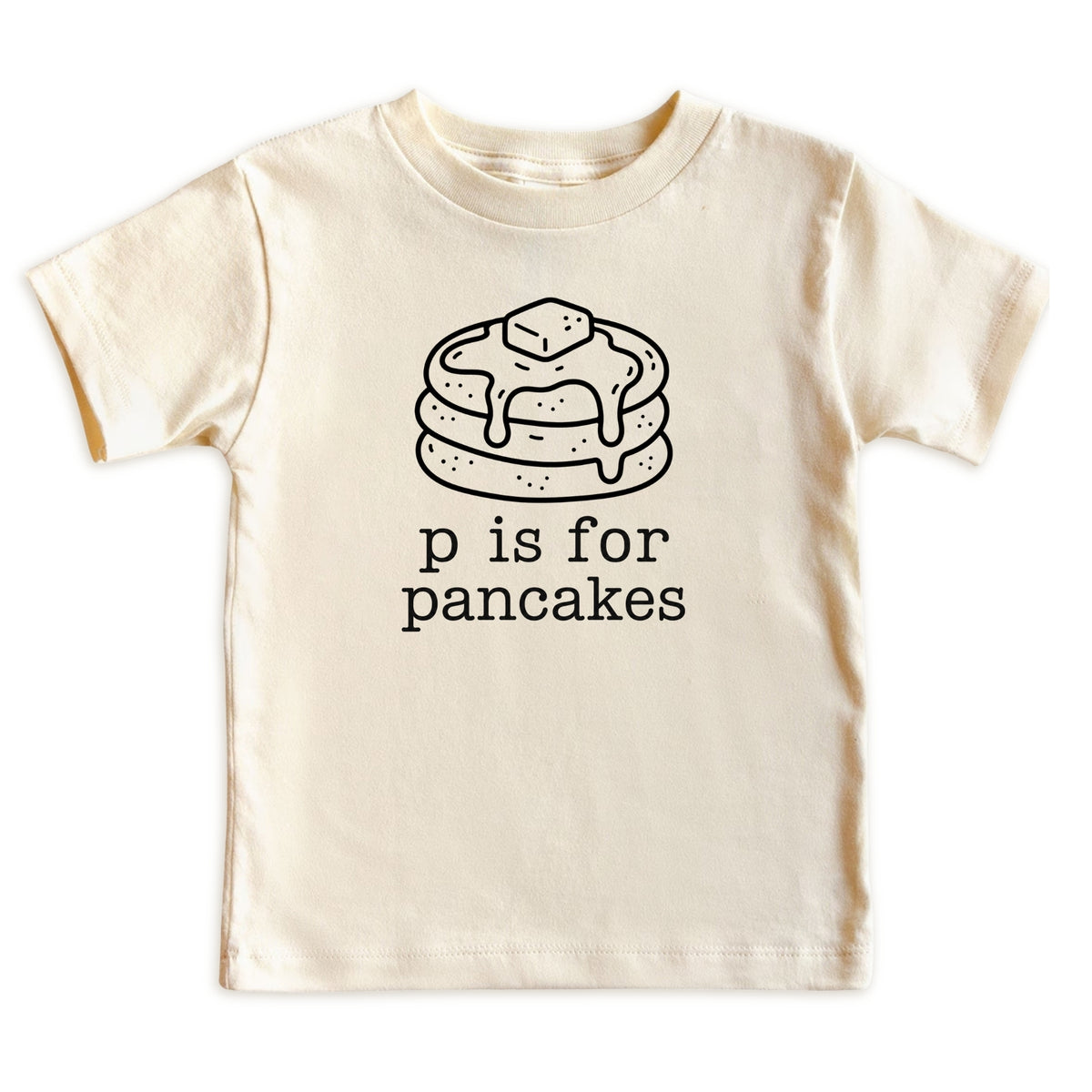 P Is for Pancakes Baby Bodysuit