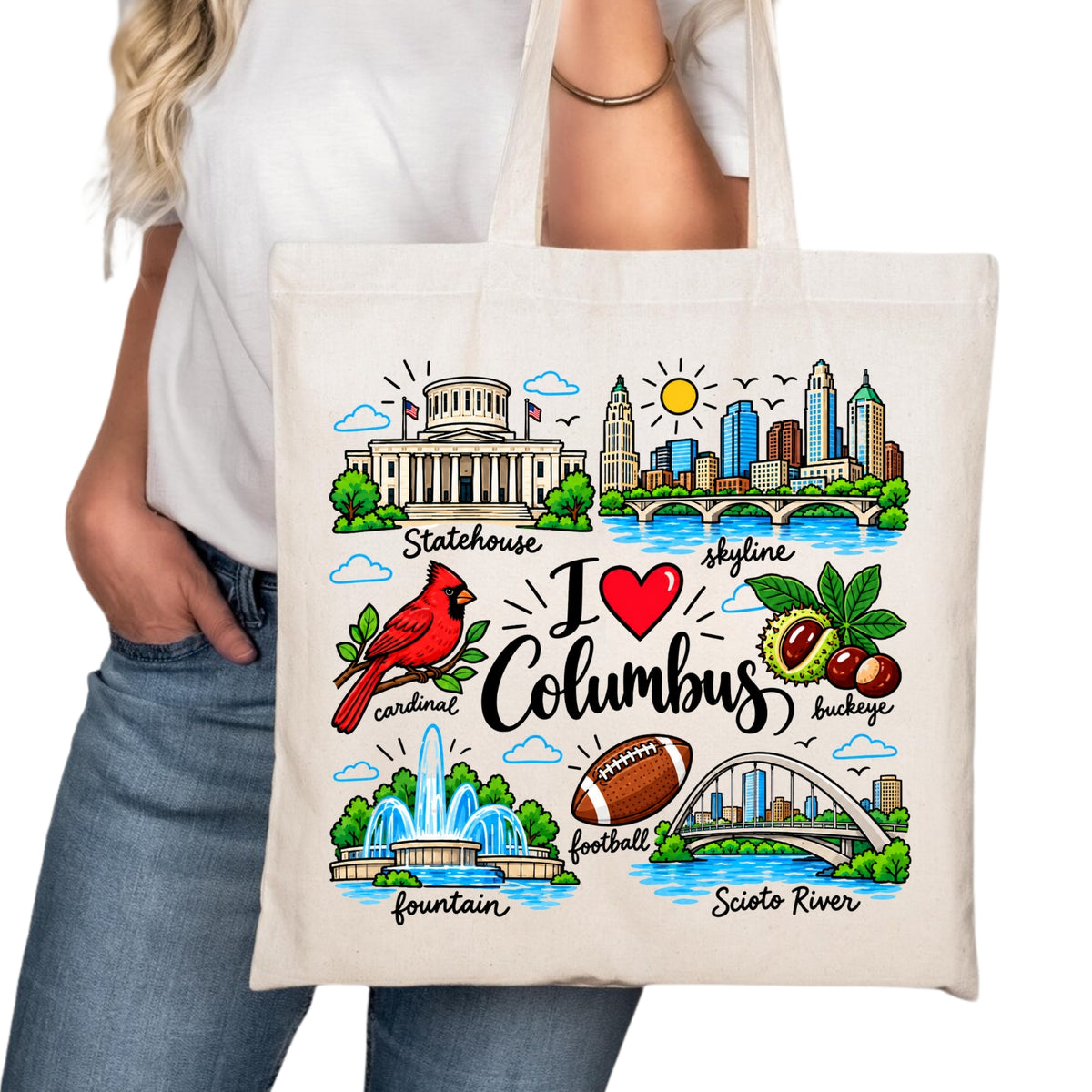 Columbus Tote Bag