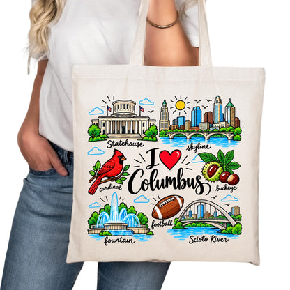 Columbus Tote Bag