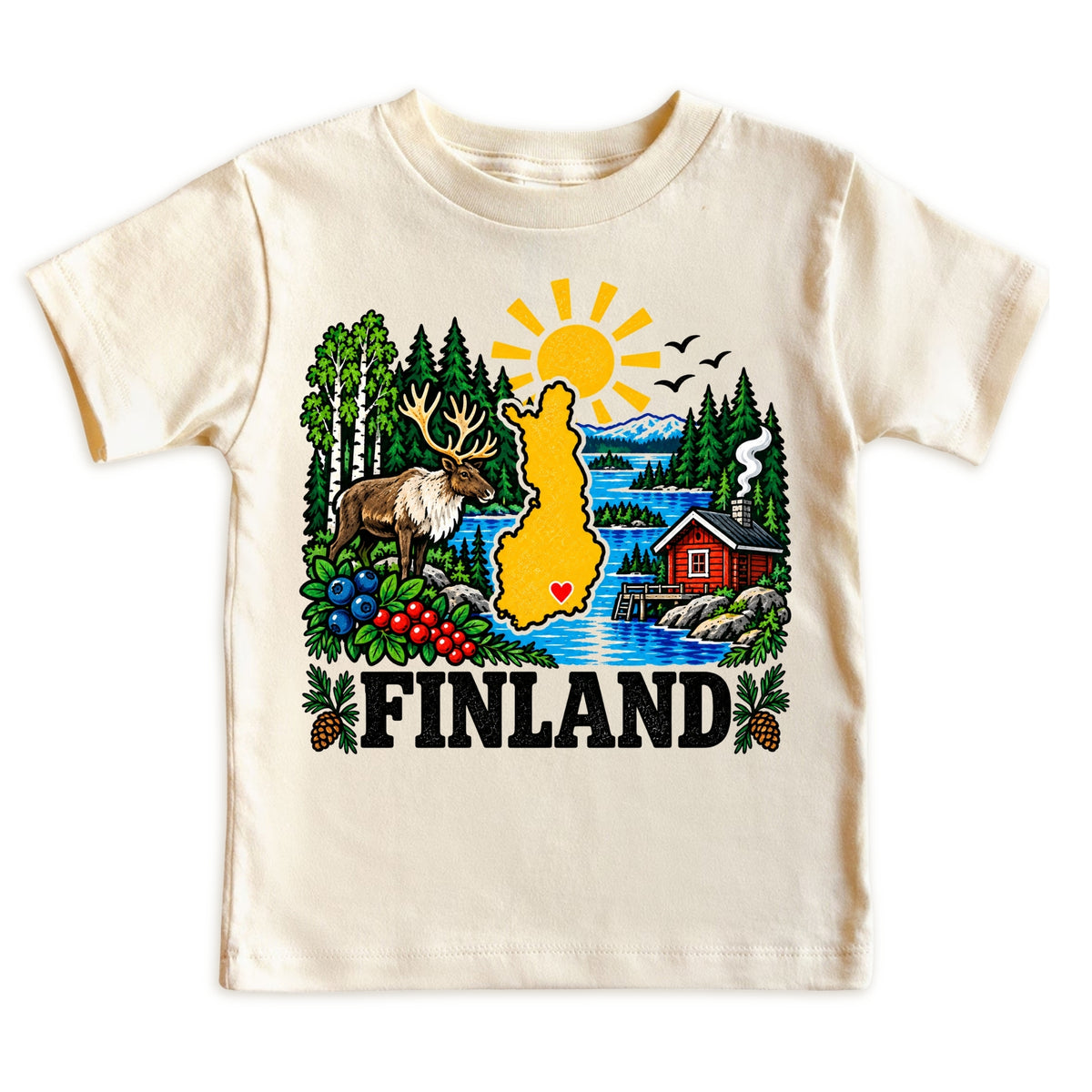 Finland Baby Bodysuit