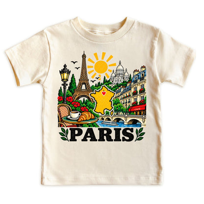 Paris France Baby Bodysuit