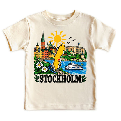 Stockholm Sweden Kids T-Shirt
