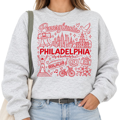 Philadelphia Illustration T-Shirt