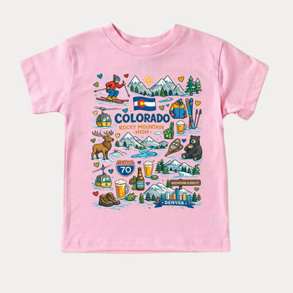 Colorado Kids Sweatshirt – Rocky Mountain State Icons
