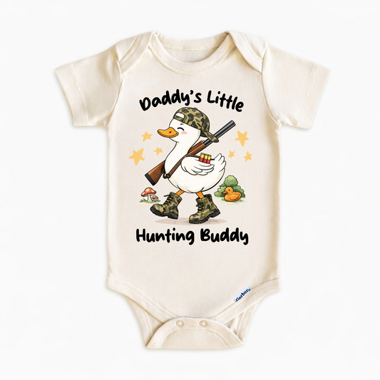 Daddy's Little Hunting Buddy Goose Baby ONESIE®