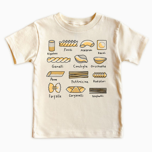 Pasta Types Kids T-Shirt