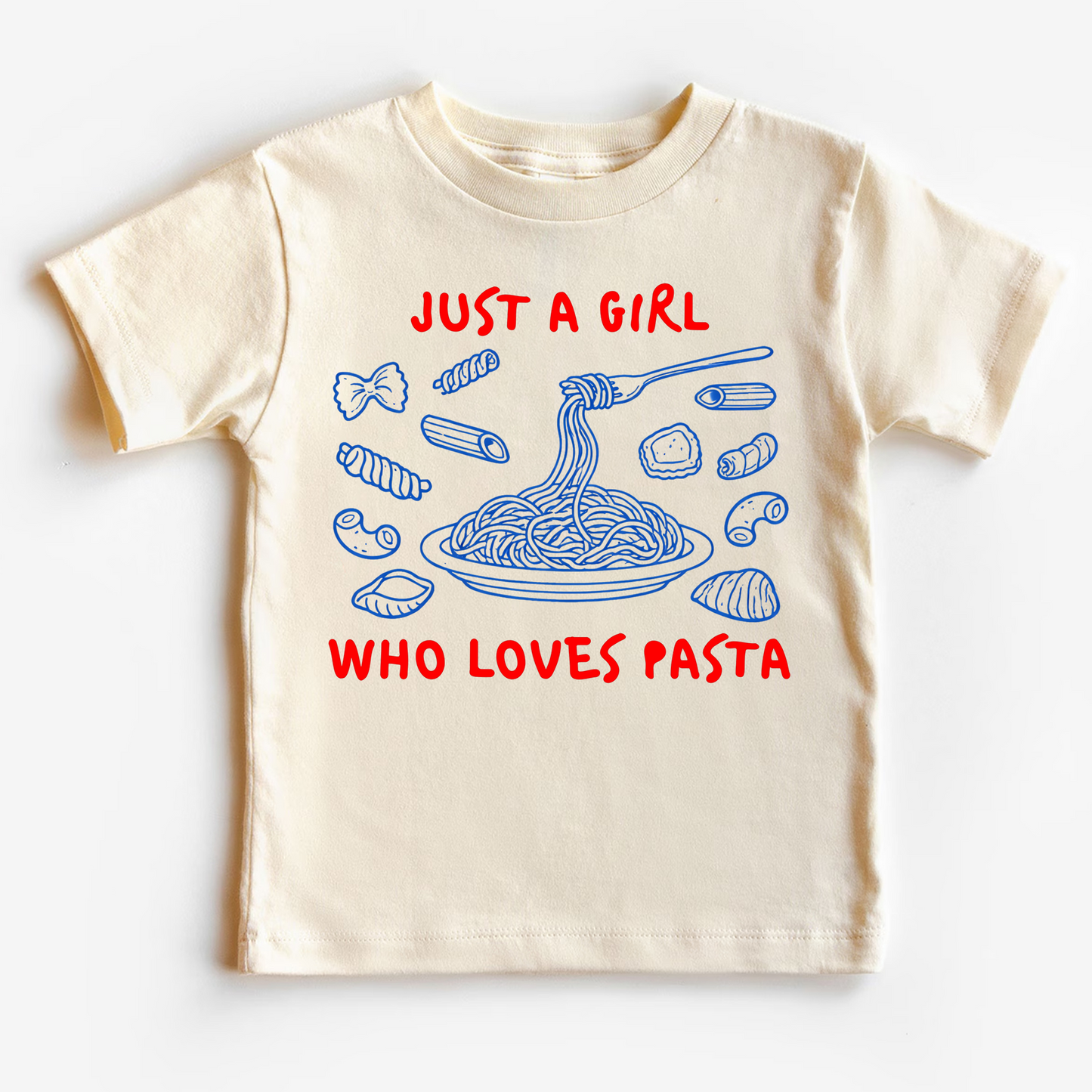 Just A Girl Who Loves Pasta Shirt