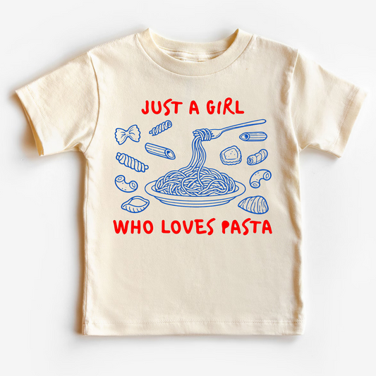 Just A Girl Who Loves Pasta Shirt